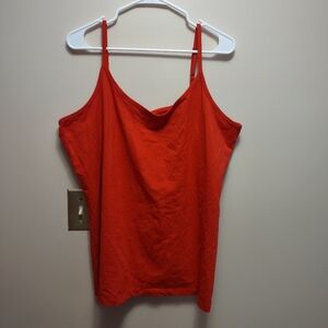 Jessica London dark red tank 22/24
